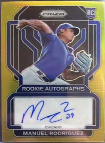 Manuel Rodriguez [Gold Prizm] #RA-MR