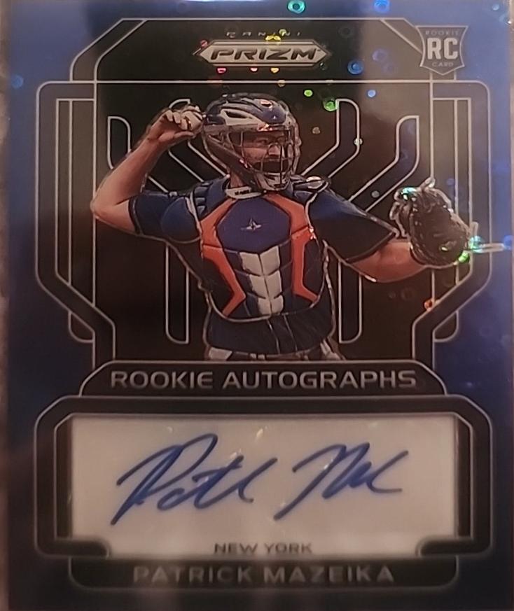 Patrick Mazeika [Blue Donut Circles Prizm] #RA-PM