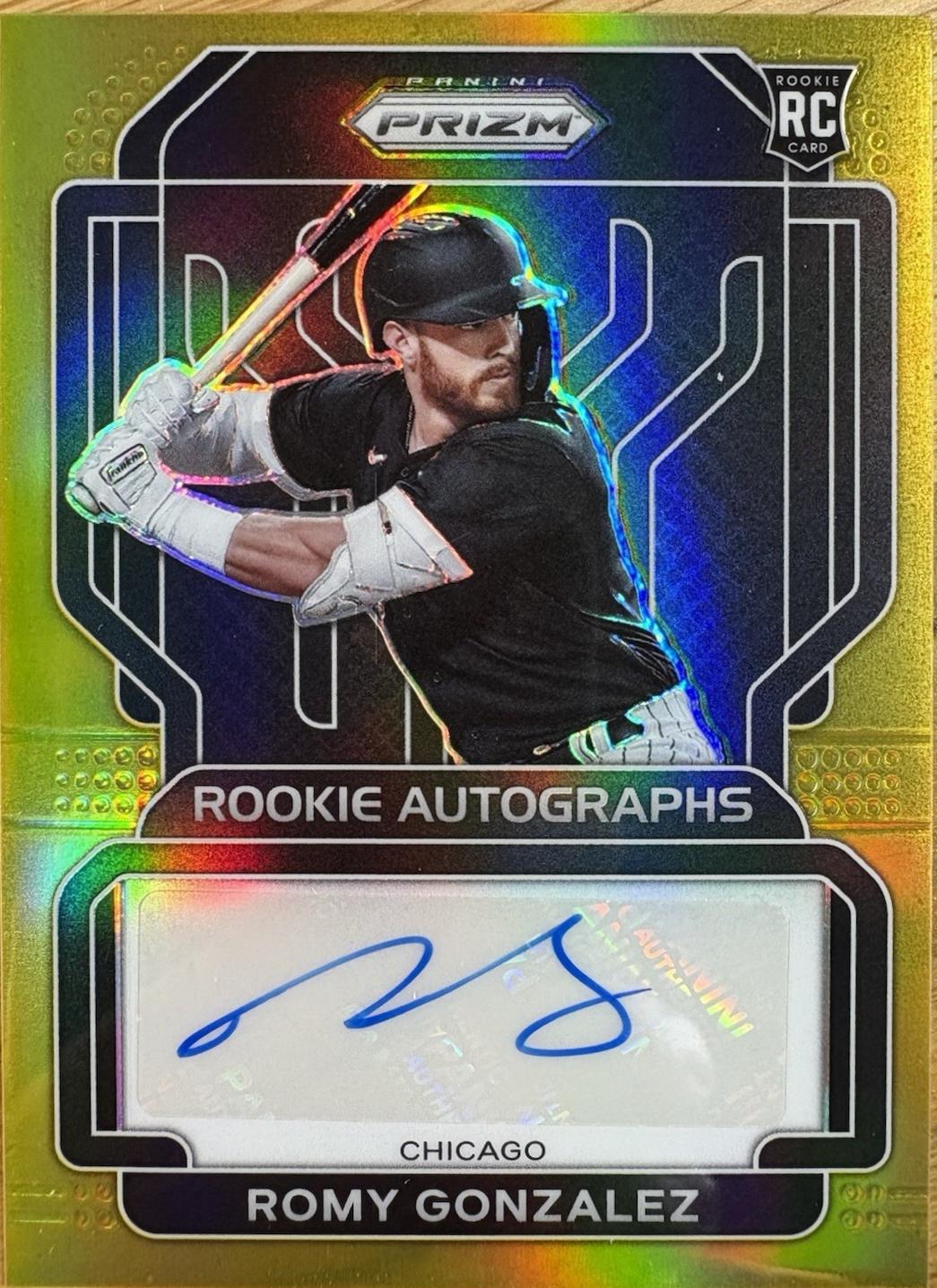 Romy Gonzalez [Gold Prizm] #RA-RG