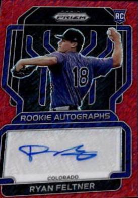 Ryan Feltner [Red Shimmer Prizm] #RA-RF