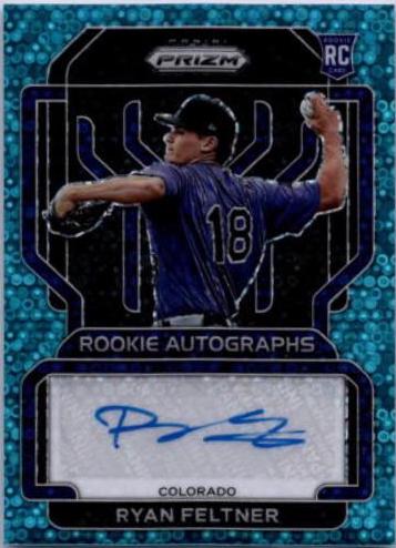Ryan Feltner [Teal Donut Circles Prizm] #RA-RF