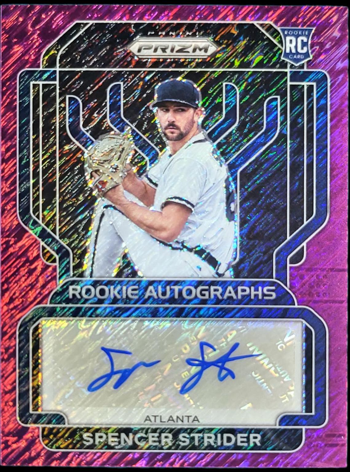 Spencer Strider [Purple Shimmer Prizm] #RA-SS