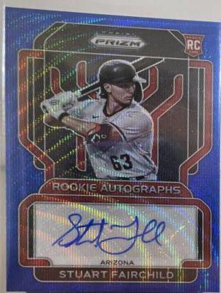 Stuart Fairchild [Blue Wave Prizm] #RA-SF