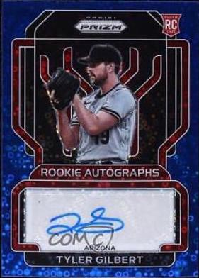 Tyler Gilbert [Blue Donut Circles Prizm] #RA-TG