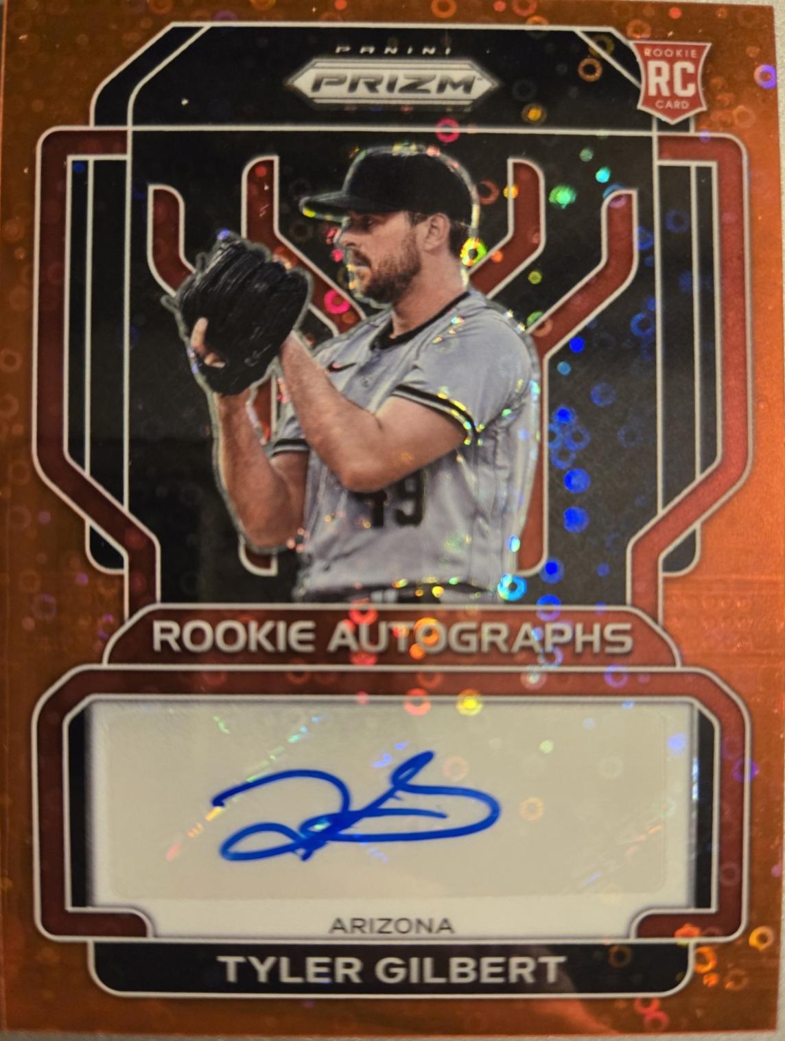 Tyler Gilbert [Red Donut Circles Prizm] #RA-TG