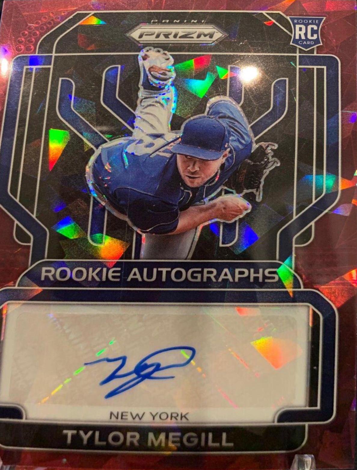 Tylor Megill [Burgundy Ice Prizm] #RA-TM
