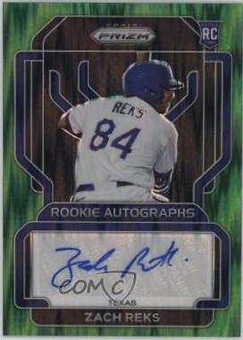Zach Reks [Forest Green Flash Prizm] #RA-ZR