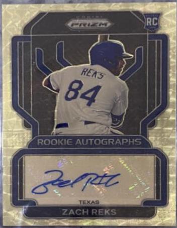 Zach Reks [Gold Prizm] #RA-ZR