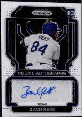 Zach Reks [White Donut Circles Prizm] #RA-ZR