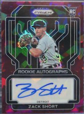 Zack Short [Burgundy Ice Prizm] #RA-ZS