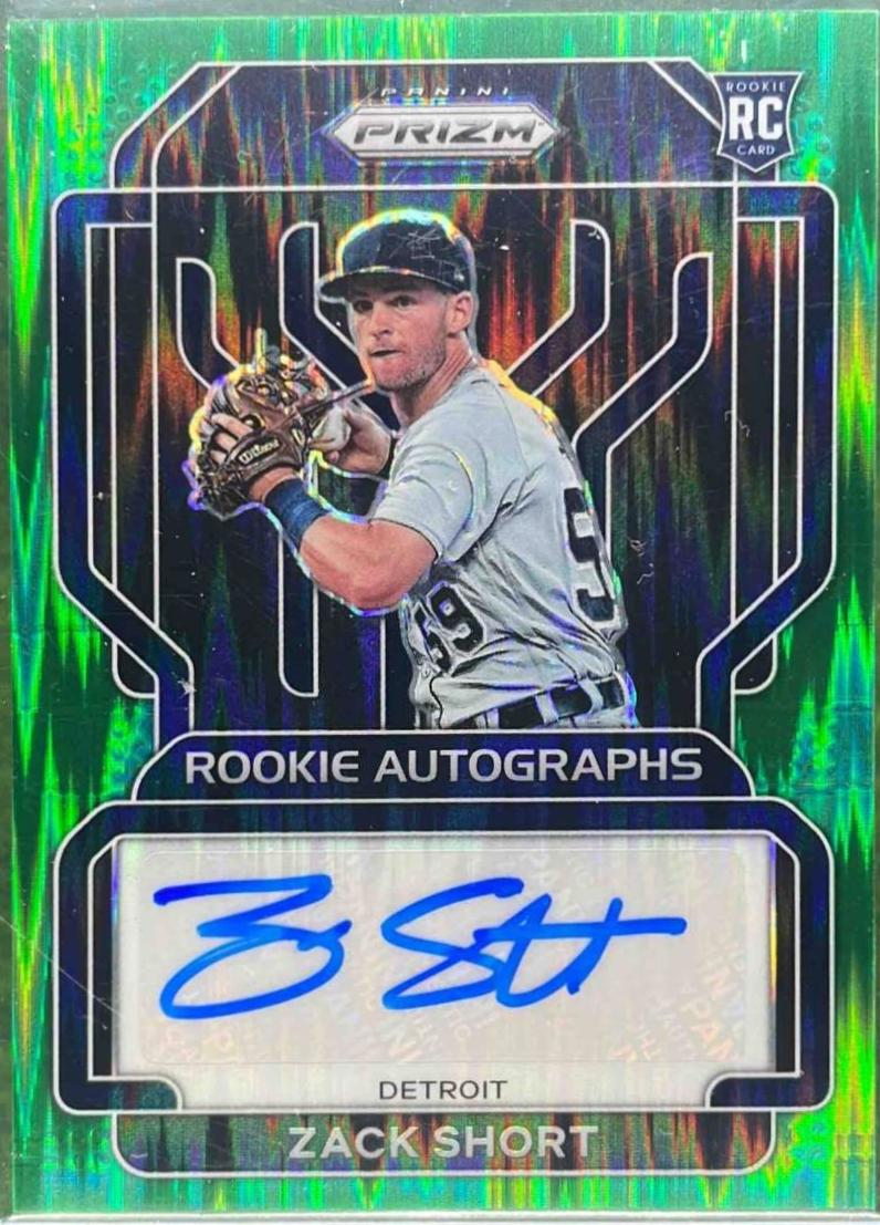 Zack Short [Forest Green Flash Prizm] #RA-ZS
