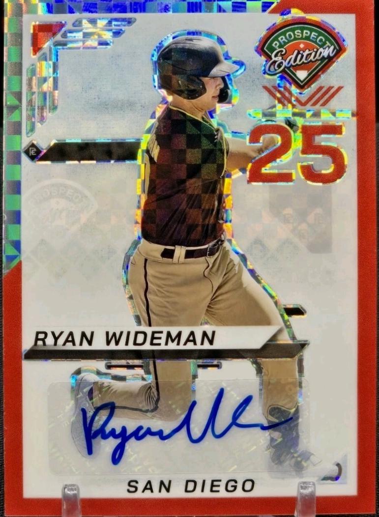 Ryan Wideman [Red Power Holo Ticket Signature] #5