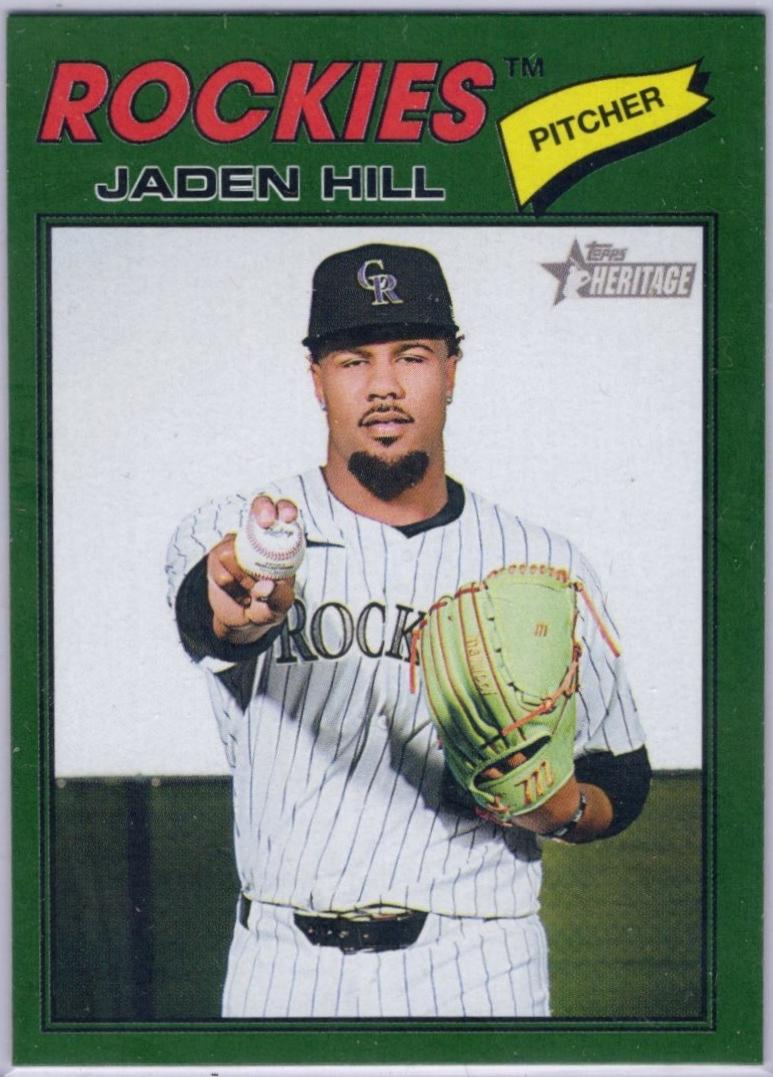 Jaden Hill [Dark Green Bordered] #26