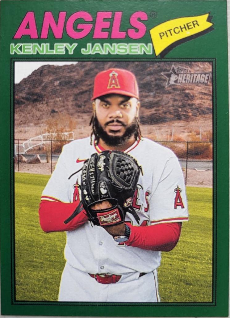 Kenley Jansen [Dark Green Bordered] #229