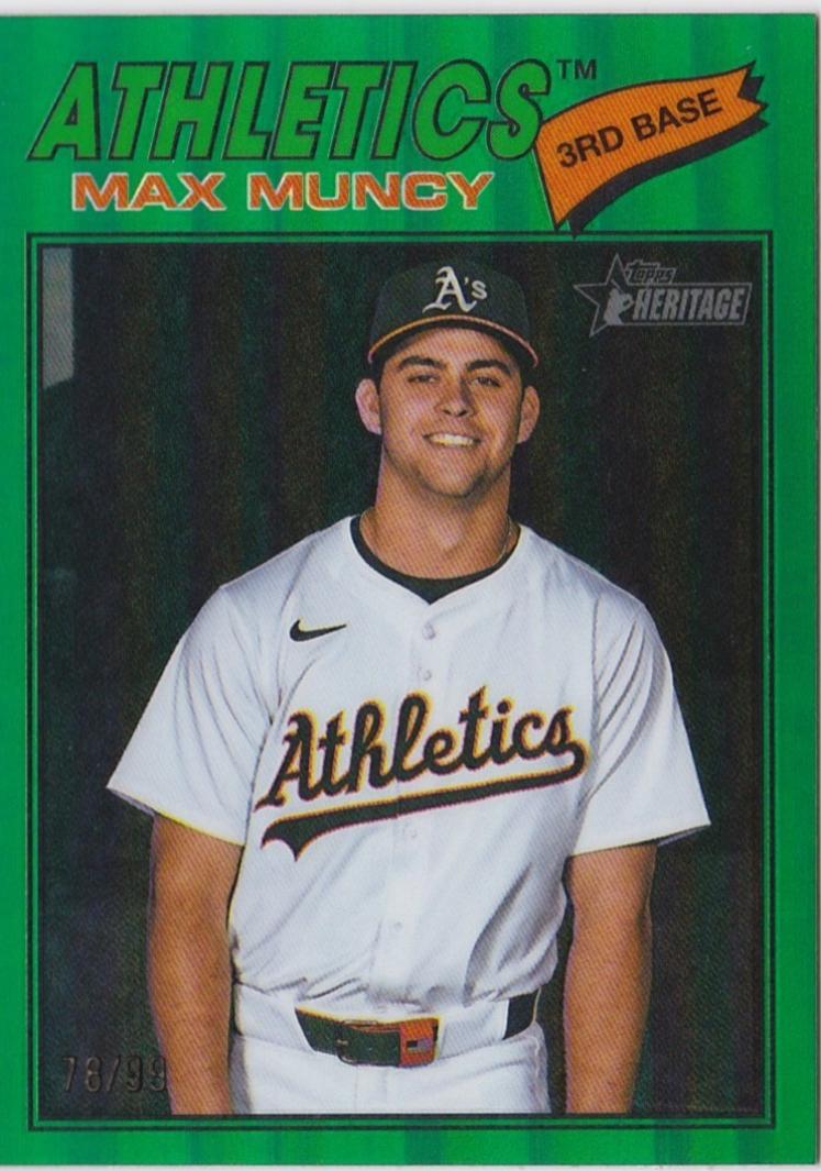 Max Muncy [Green Bordered Chrome] #105