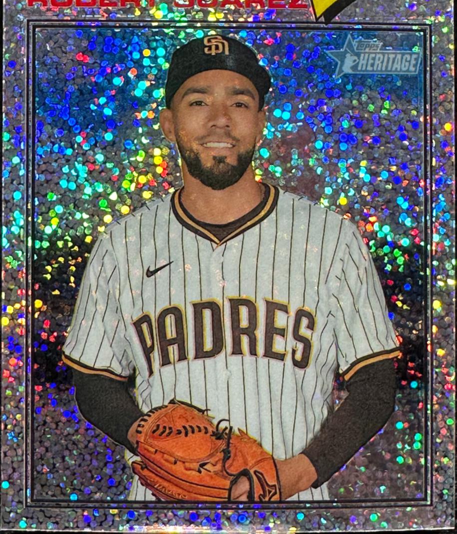 Robert Suarez [Silver Sparkle Chrome] #174