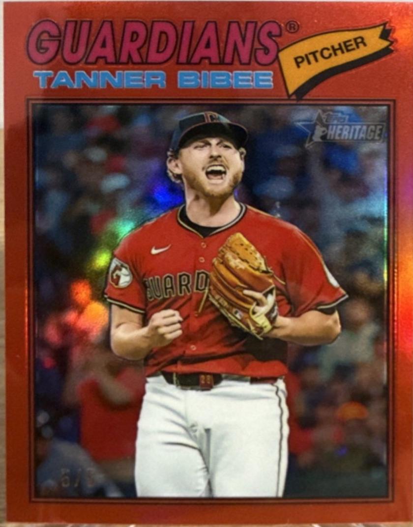 Tanner Bibee [Red Bordered Chrome] #74