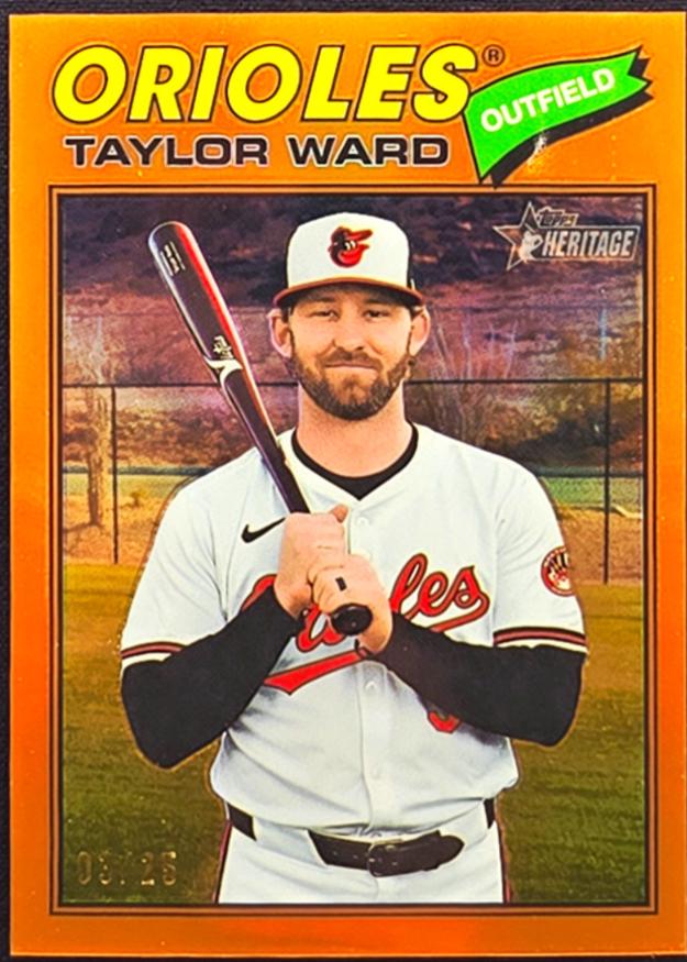 Taylor Ward [Orange Bordered Chrome] #258
