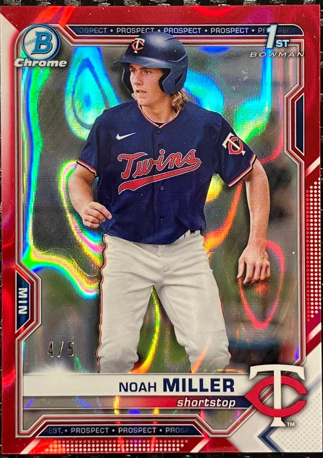 Noah Miller [Red Lava Refractor] #BDC-109