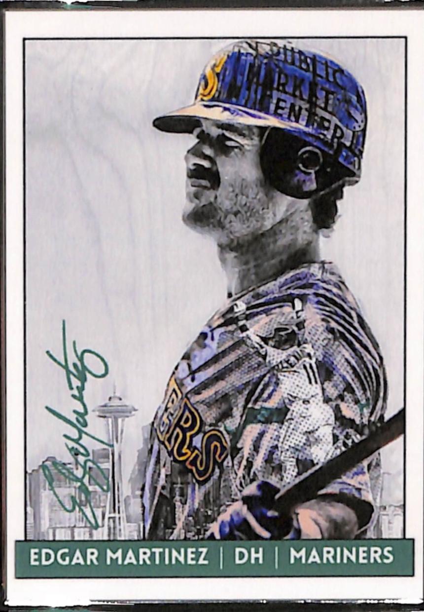 Edgar Martinez [Artist Proof Silver Frame] #779