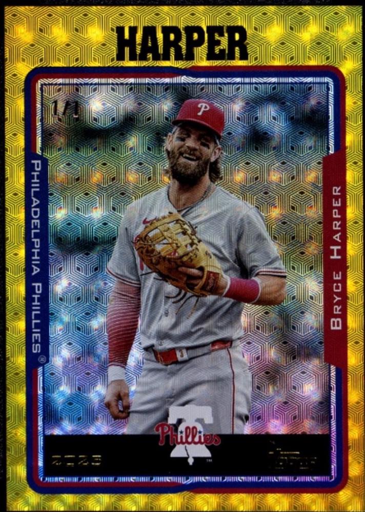 Bryce Harper [Foilfractor Image Variation] #255