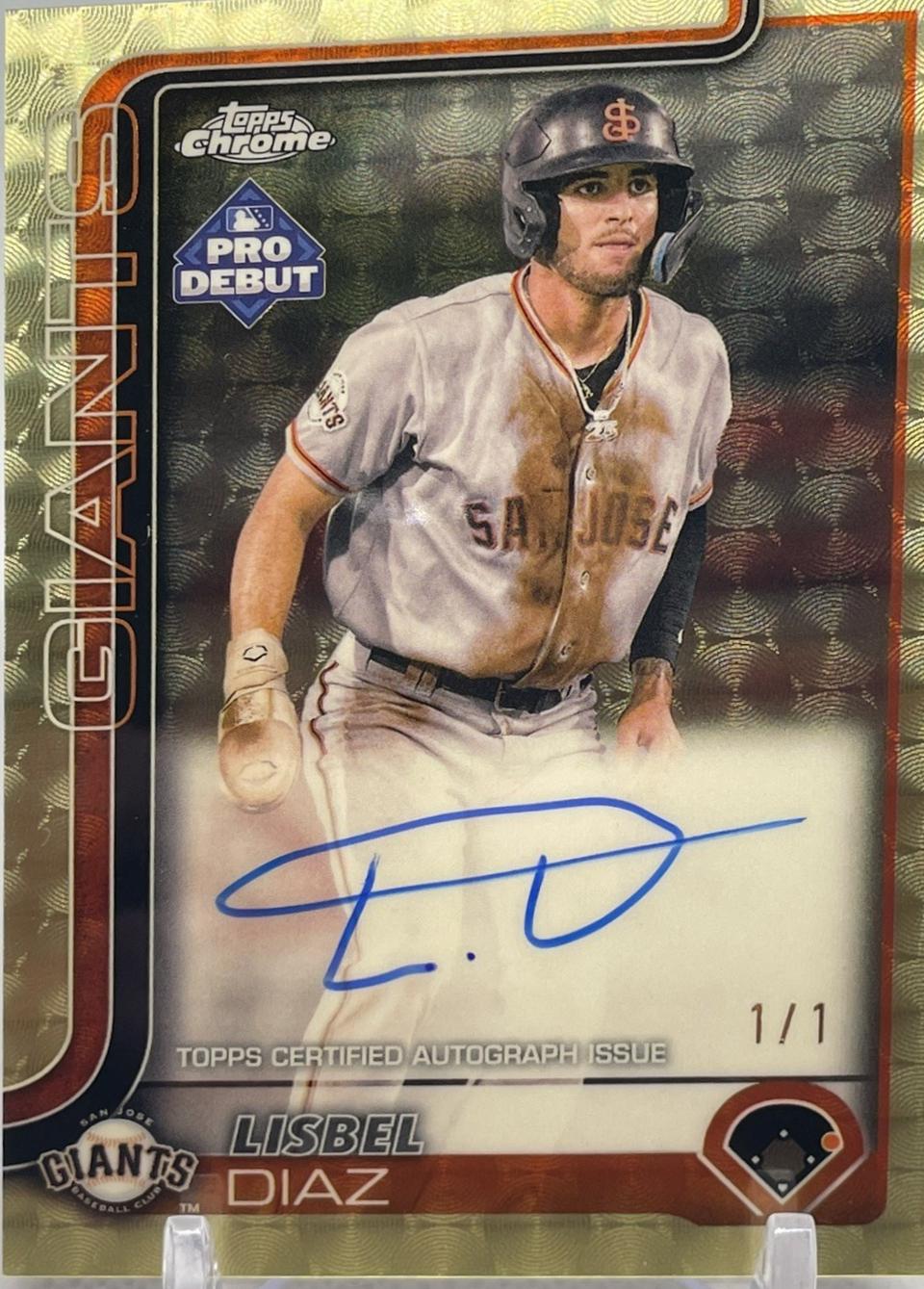 Lisbel Diaz [Superfractor Autograph] #PDC-137