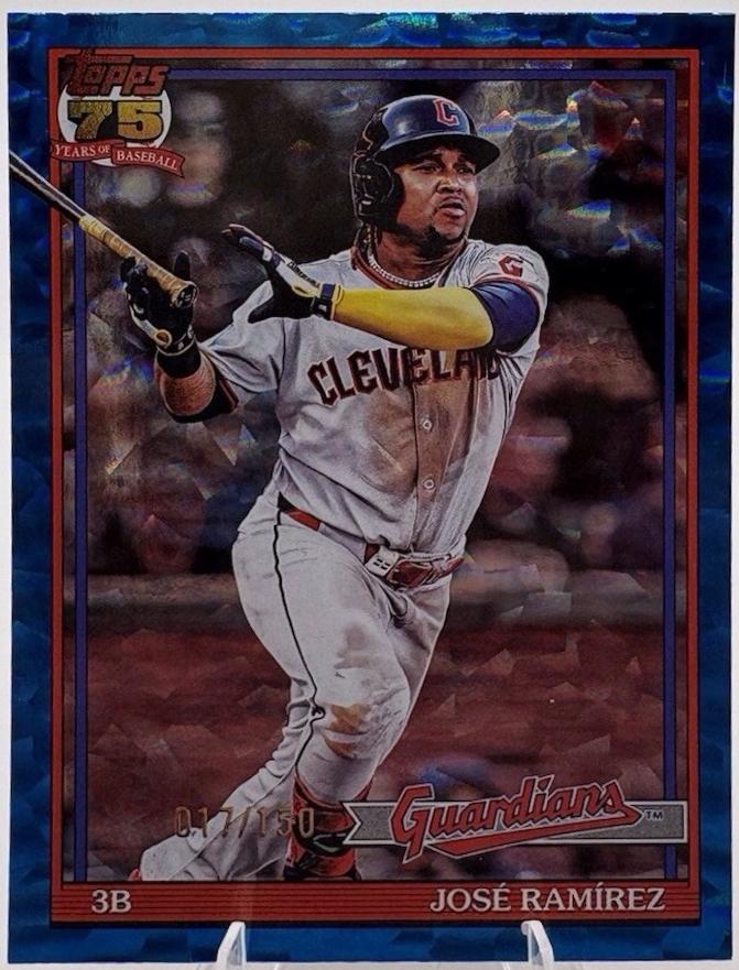 Jose Ramirez [Blue Crackleboard Foil] #T91-69