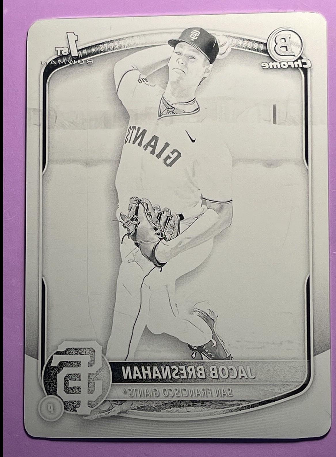 Jacob Bresnahan [Printing Plate] #BCP-53