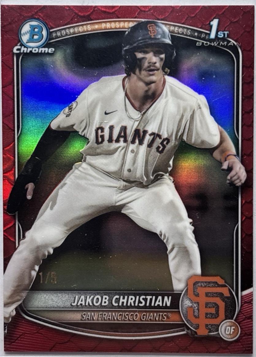 Jakob Christian [Reptilian Red] #BCP-157