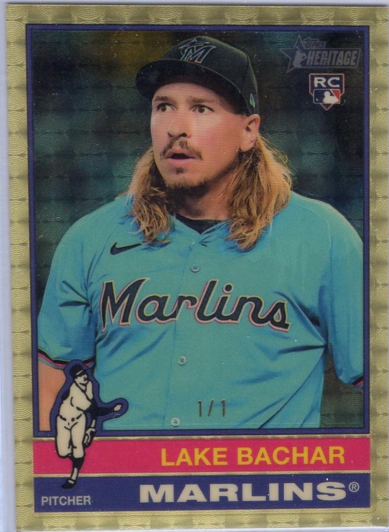 Lake Bachar [Superfractor Chrome Variation] #254