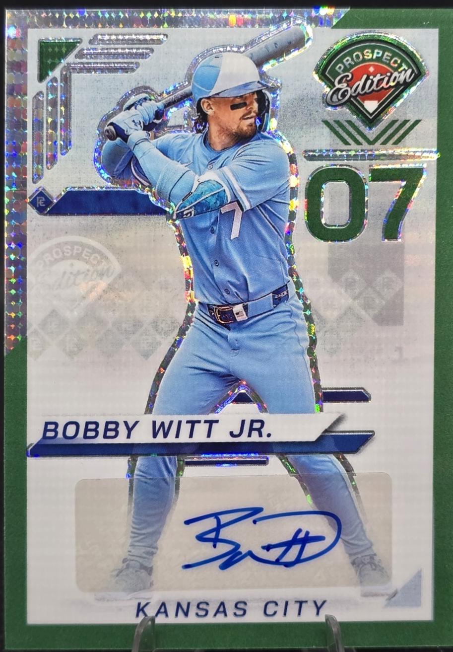 Bobby Witt Jr. [Green Pulsar Holo Ticket Signature] #97