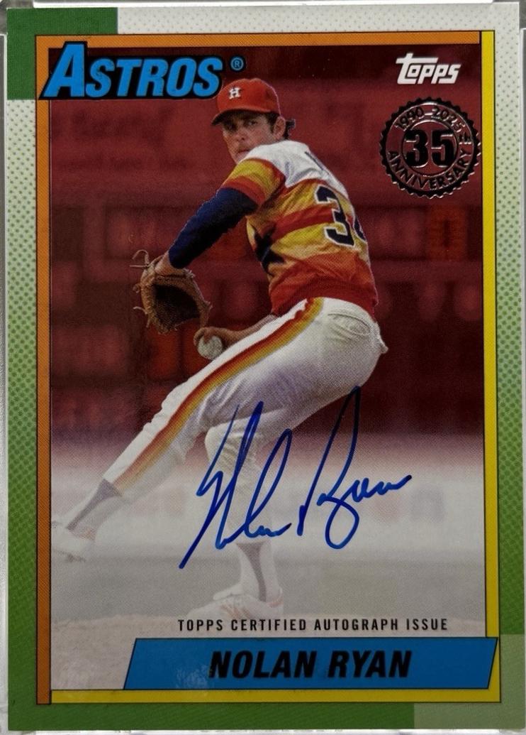 Nolan Ryan [Red] #90AU-NRN
