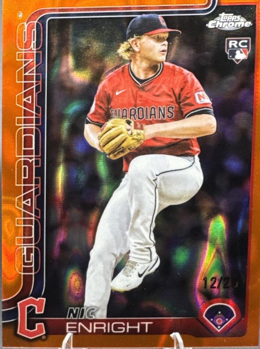 Nic Enright [Orange Lava Refractor] #USC103