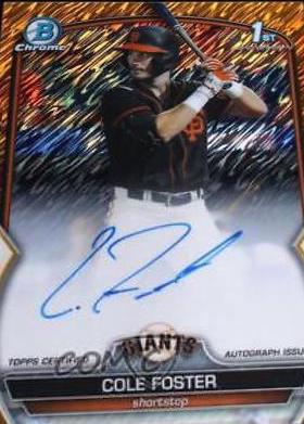 Cole Foster [Gold] #CDA-CF