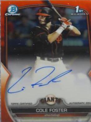 Cole Foster [Orange] #CDA-CF