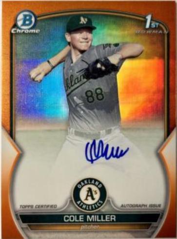 Cole Miller [Orange] #CDA-CMI