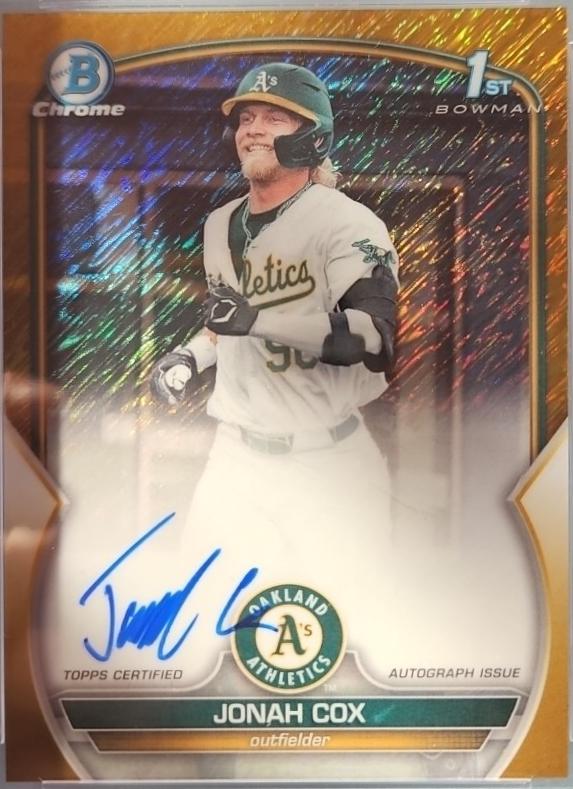 Jonah Cox [Gold Shimmer] #CDA-JCO