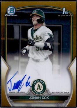 Jonah Cox [Gold] #CDA-JCO
