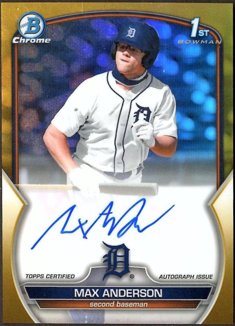 Max Anderson [Gold] #CDA-MA