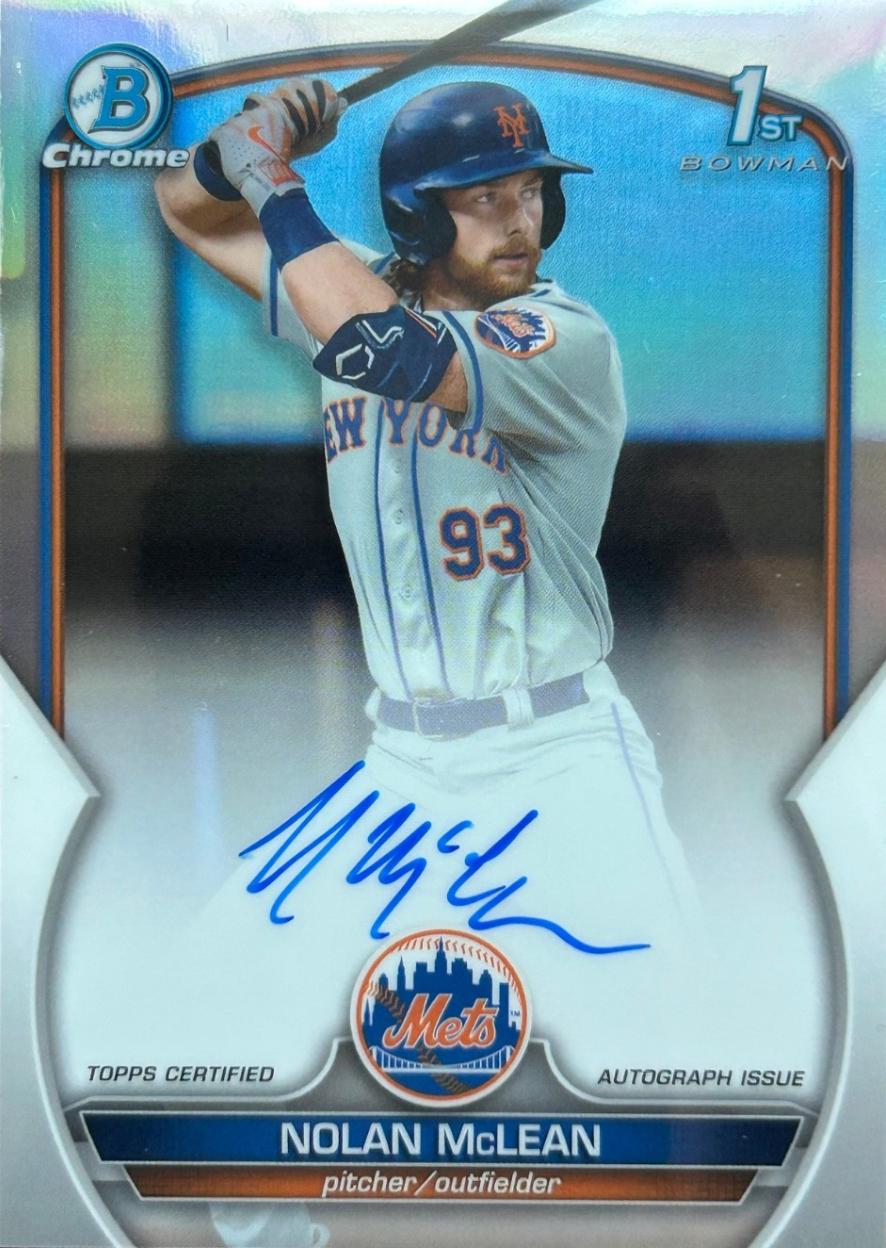 Nolan McLean [Refractor] #CDA-NM