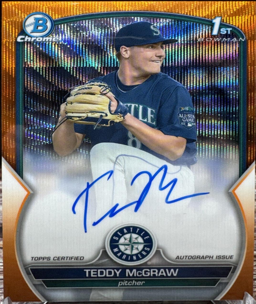 Teddy McGraw [Orange] #CDA-TM