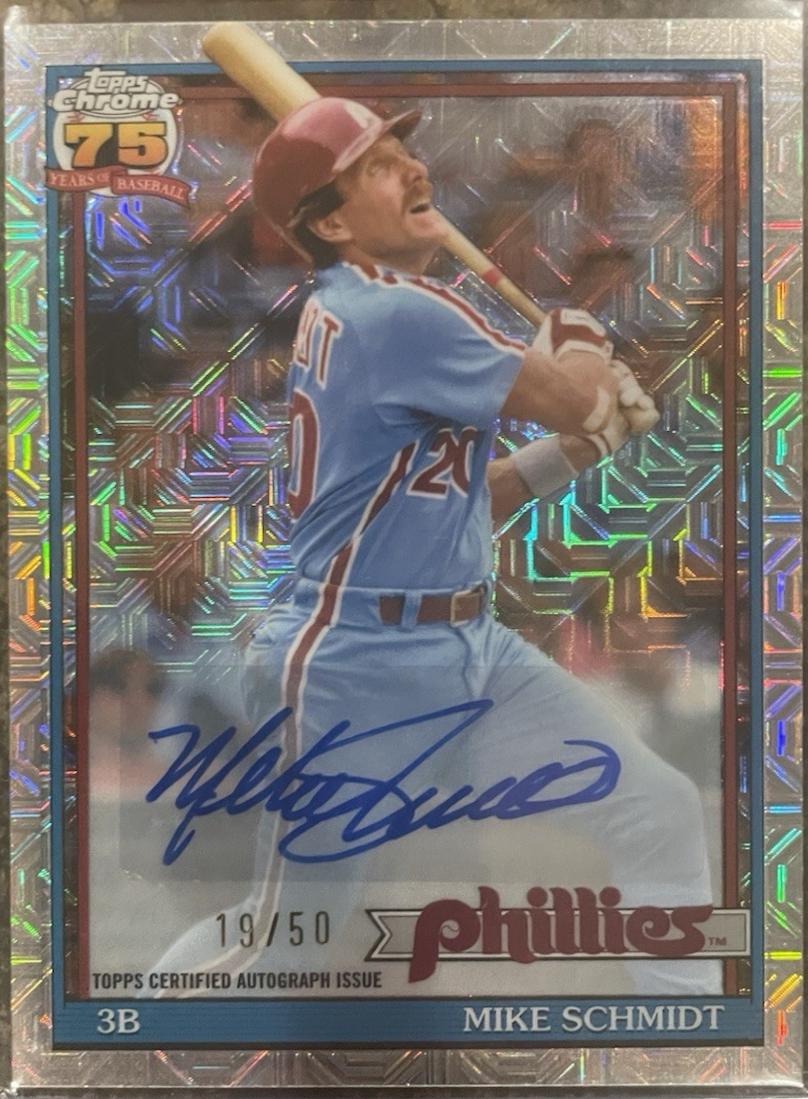Mike Schmidt [Gold Autograph] #91C-22