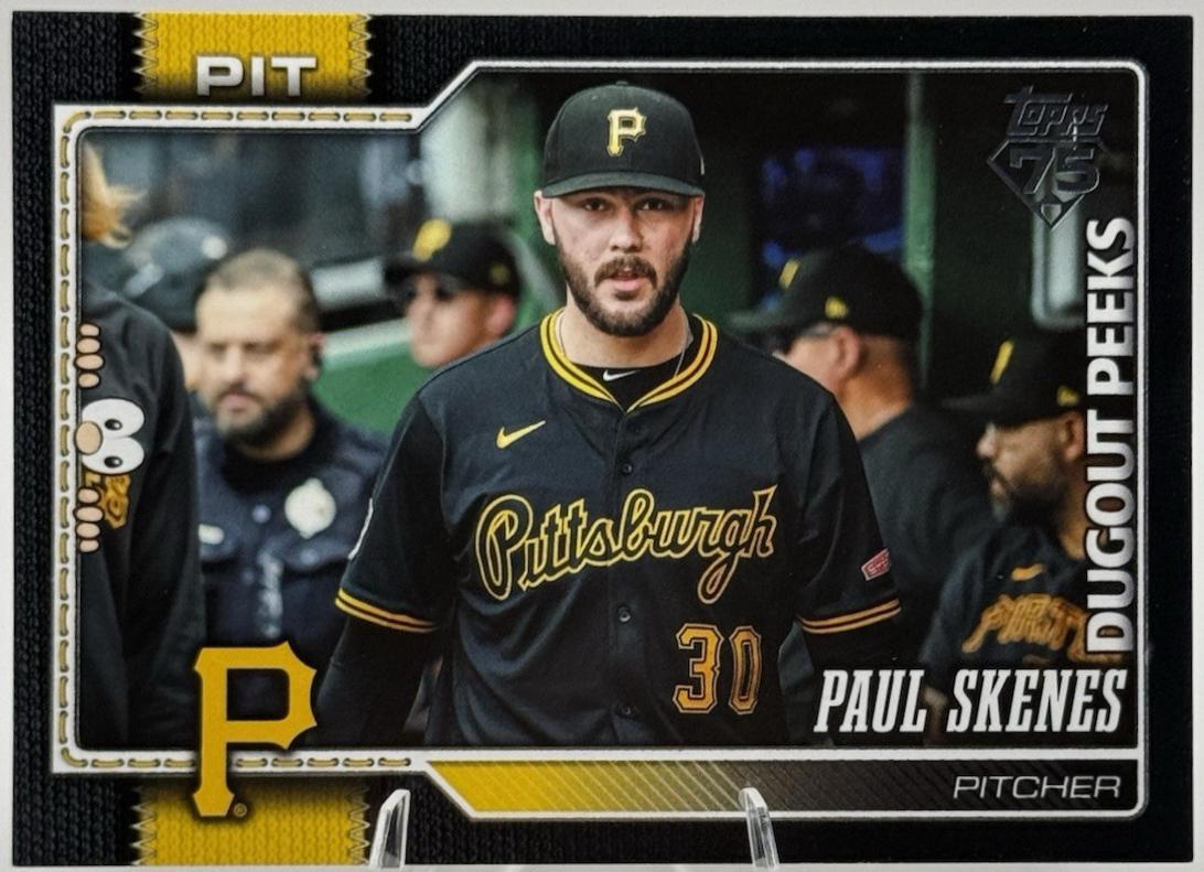 Paul Skenes [Black Dugout Peeks] #100