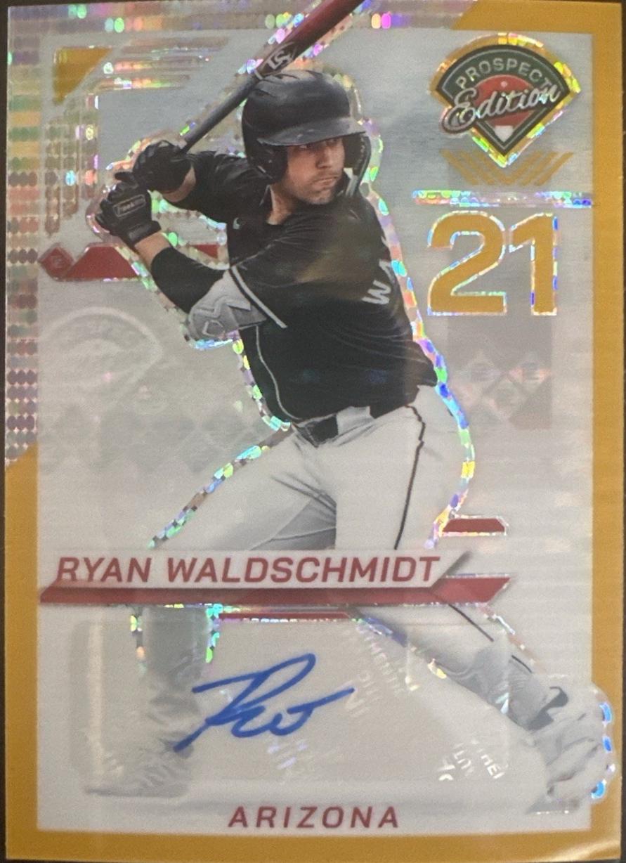 Ryan Waldschmidt [Gold Holo Ticket Signature] #59