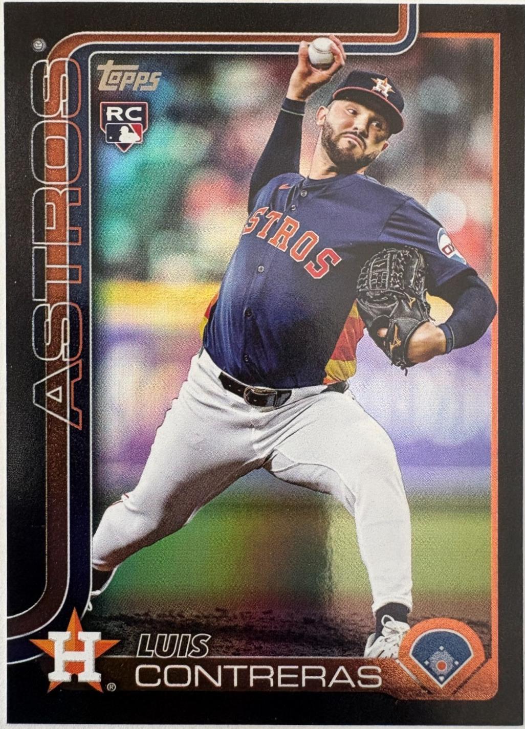 Luis Contreras [Black Rainbow Foil] #US323