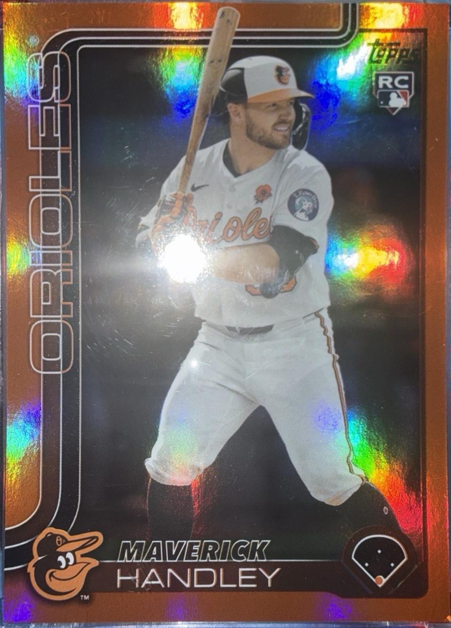 Maverick Handley [Orange Rainbow Foil] #US274