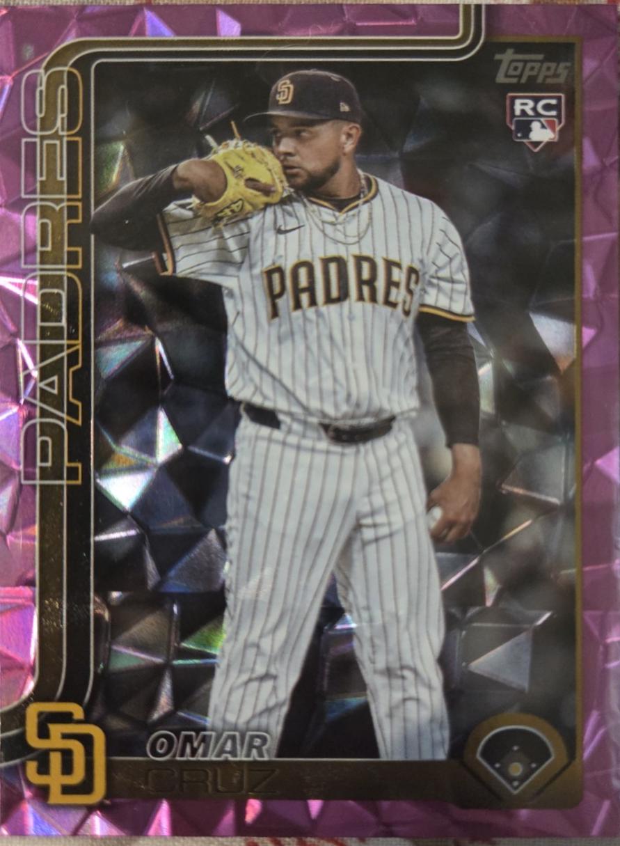 Omar Cruz [Pink Diamante Foil] #US90