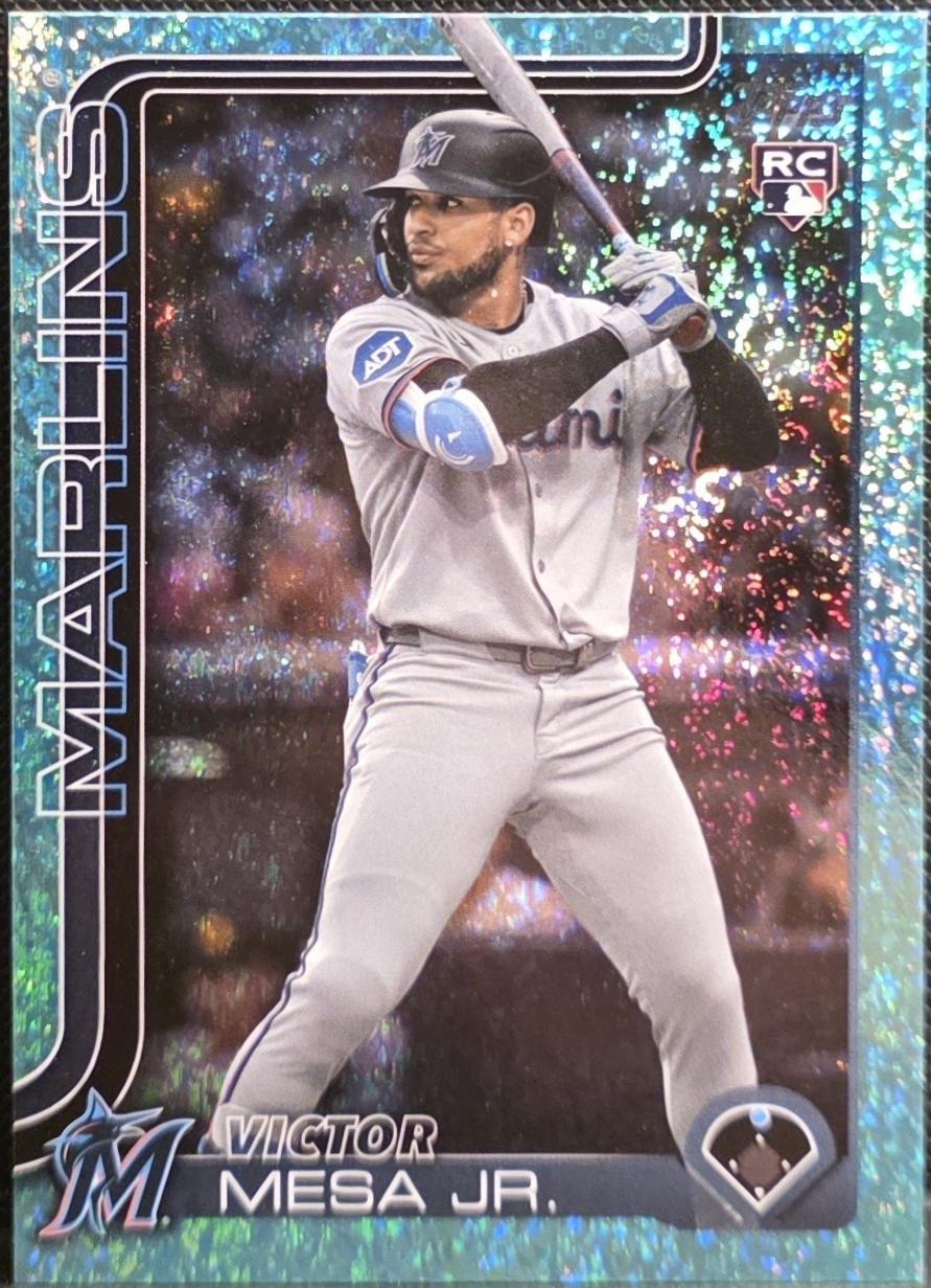 Victor Mesa Jr. [Holo Aqua Foil] #US220
