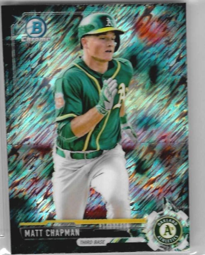 Matt Chapman [Black Shimmer Refractor] #BCP-110