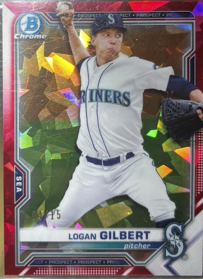 Logan Gilbert [Red Refractor] #BCP-58